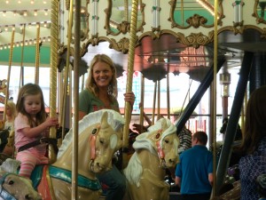 Fun on the Boardwalk Merry go Round