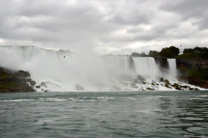 First view of Niagara Falls