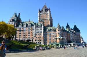 Love all the views of this gorgeous Chateau that is seen all over the City as you walk through it. 