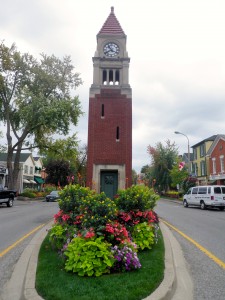 Main street of Niagara Town.