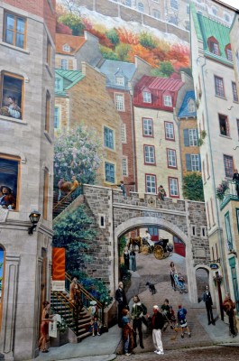 Quebec City Mural 