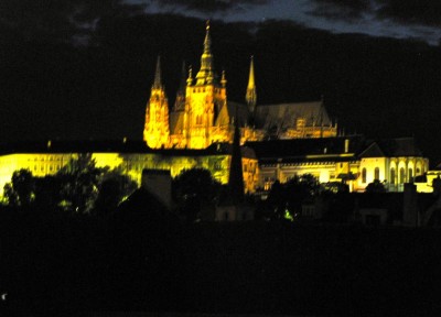 Prague -view from bridge 